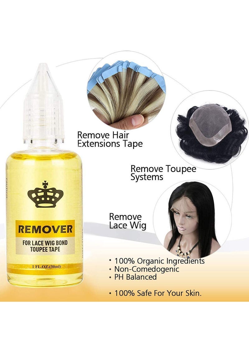 Generic Tape Extension Remover Fast Acting Hair Extensions Wig Glue  - Image 5