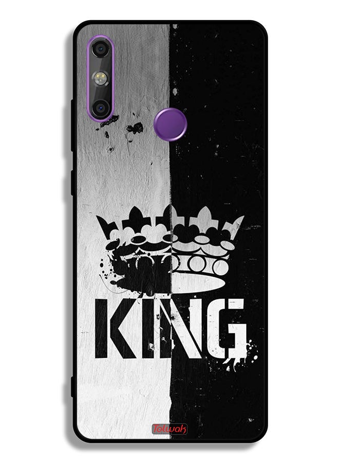 Tolwak Huawei Enjoy 20e Protective Case Cover King Vintage - Image 2