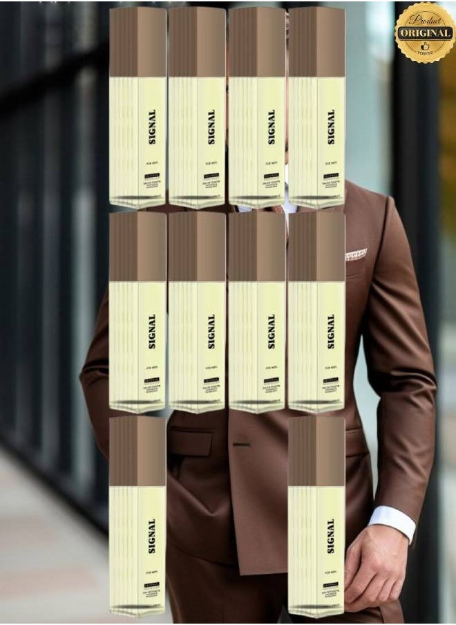 يو إف 10 قطع عطر سيجنال للرجال 100 مل  - Image 1