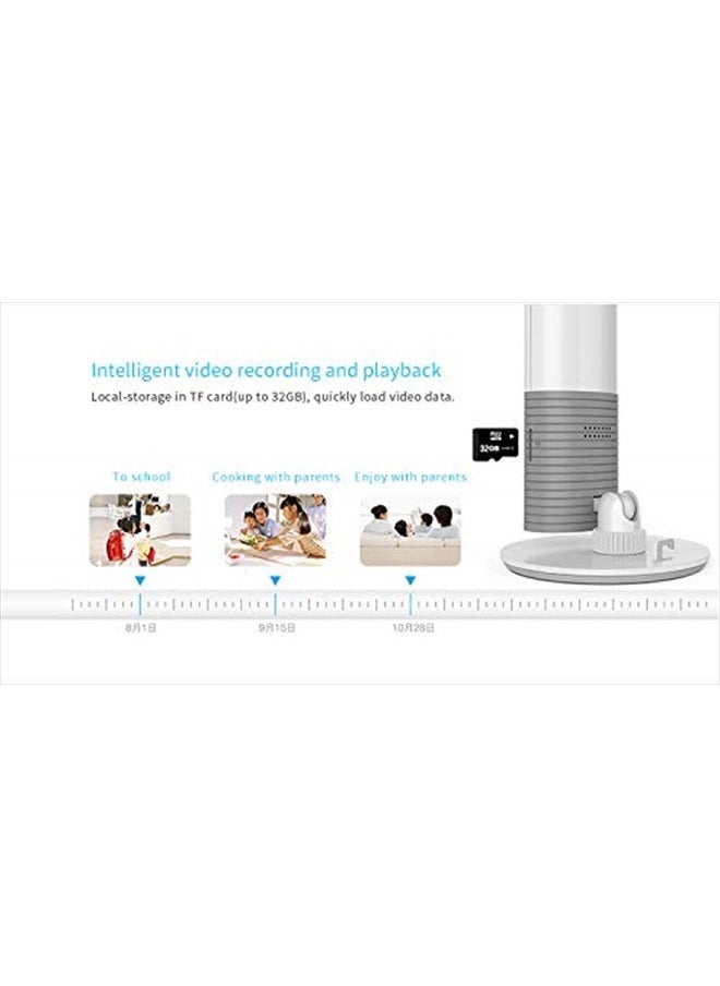 Clever Dog Camera Wifi, Small Pet Nanny Camera with Audio and Video, Cell Phone App, Wide Angle, Motion Sensor, Night Vision, Indoor, Cheap Camera for Home Security, Puppy, Baby Monitor