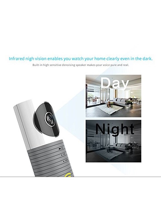Clever Dog Camera Wifi, Small Pet Nanny Camera with Audio and Video, Cell Phone App, Wide Angle, Motion Sensor, Night Vision, Indoor, Cheap Camera for Home Security, Puppy, Baby Monitor