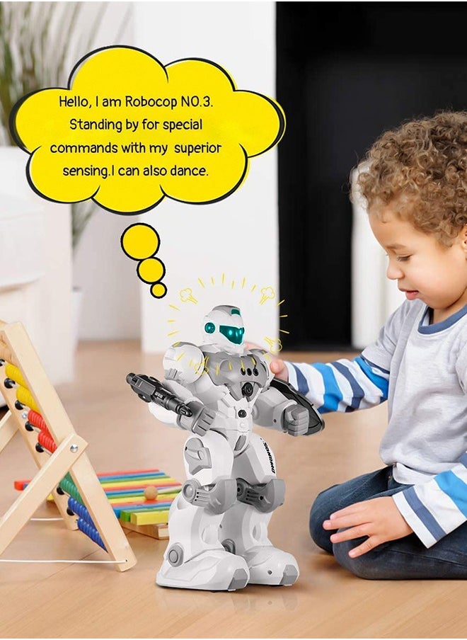 GROIC - RC Robot Toys for Kids, Large Programmable Remote Control Smart Walking Dancing Robot Toy Gift with Gesture & Sensing for Kids - Image 1