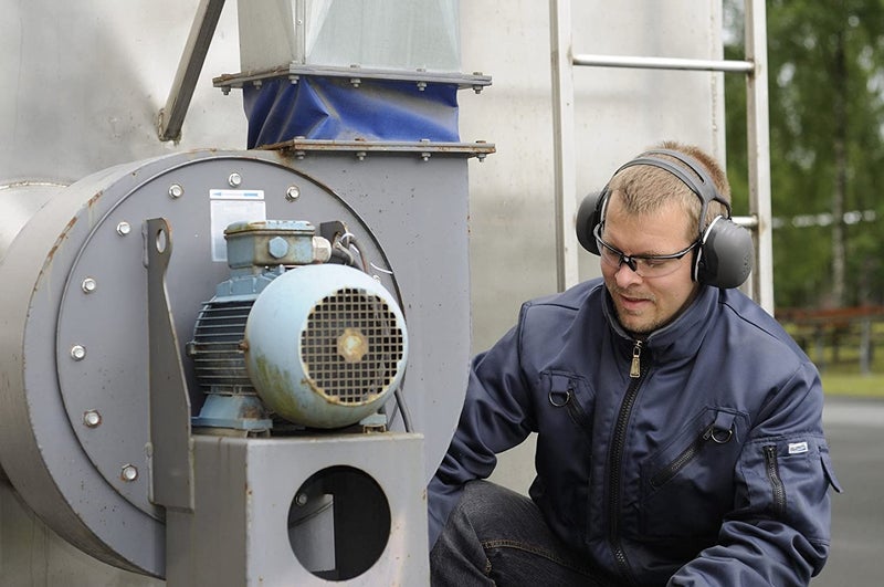 3M PELTOR Ear Muff Hearing Protection, Over the Head Earmuffs, X Series X5A, NRR 31 dB, Pack of 1, Construction, Manufacturing, Automotive, Maintenance, Black - Image 4