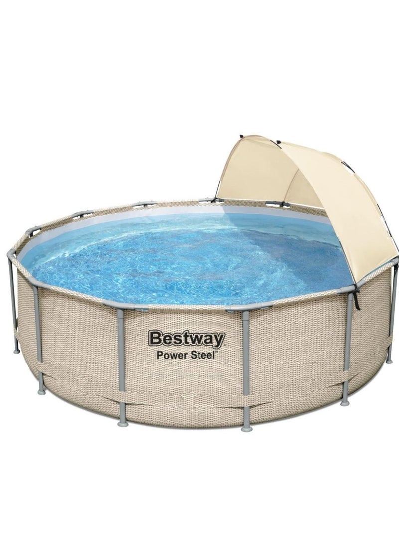 Bestway Power Steel Round Pool Set 3.96 x 1.07m - Image 2