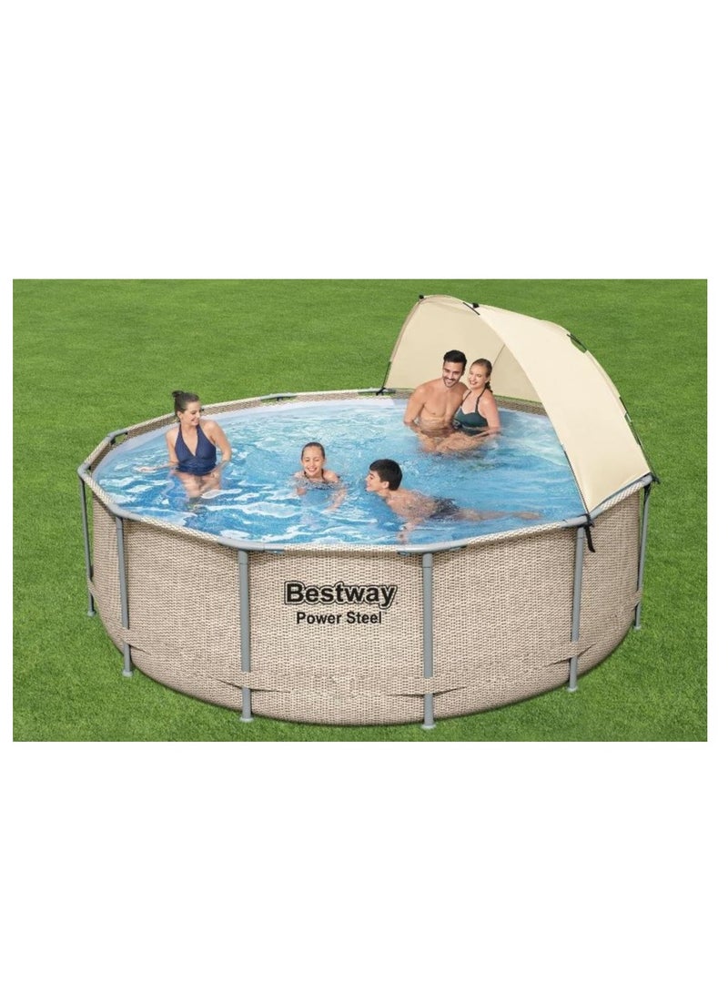 Bestway Power Steel Round Pool Set 3.96 x 1.07m - Image 4