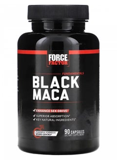 Force Factor Black Maca 1000 mg - 90 Capsules  - Image 1