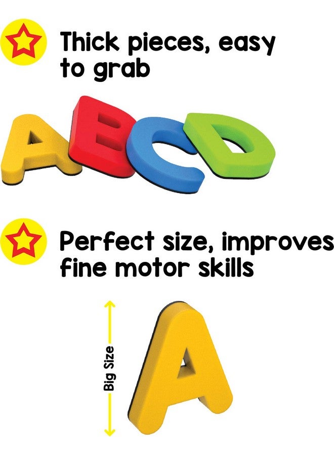 Play Panda ABC Magnets Capital Letters, Red - Image 3