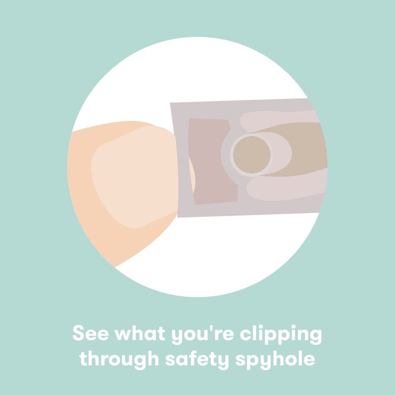 Frida Nailfrida The Snipperclipper By The Nail Clipper With Safety Spyhole For Newborns And Up - Image 3