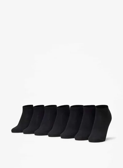 Flora Bella By Shoexpress Women Set of 7 - Solid Ankle Length Socks
