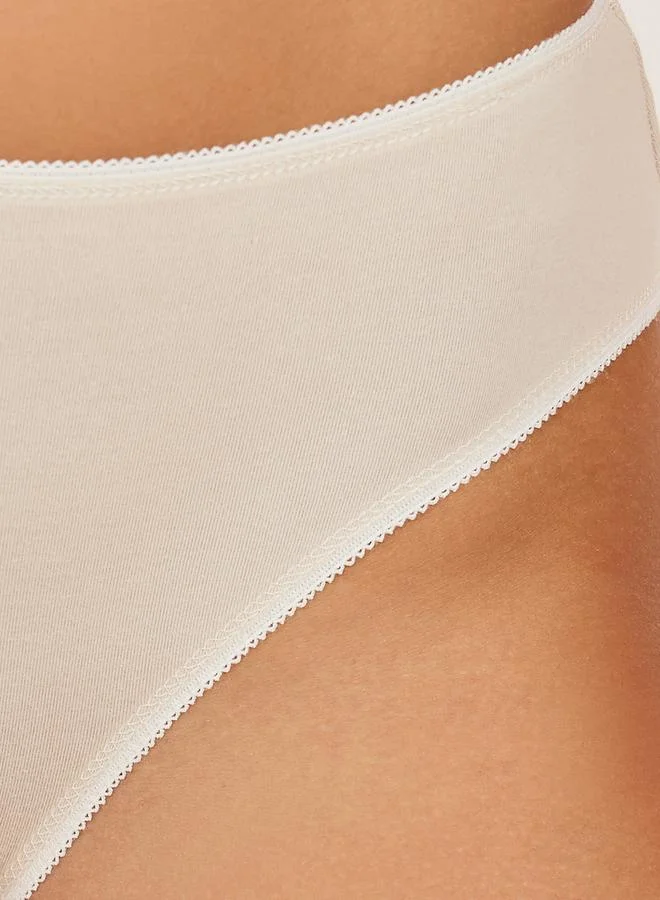 Styli Pack of 5 - Solid Hi-Leg Briefs