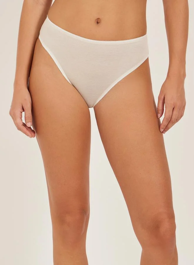 Styli Pack of 5 - Solid Hi-Leg Briefs