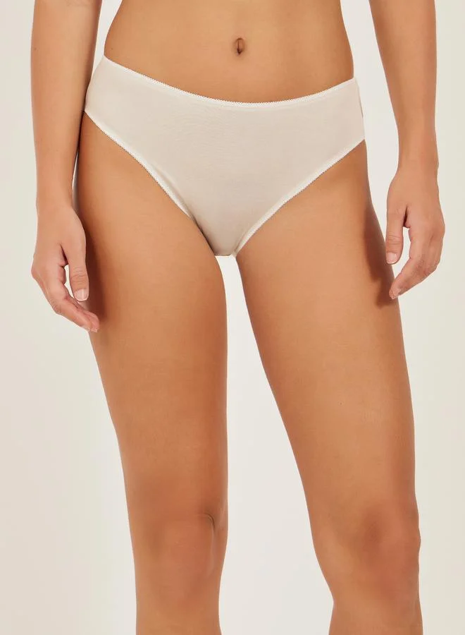 Styli Pack of 5 - Solid Hi-Leg Briefs