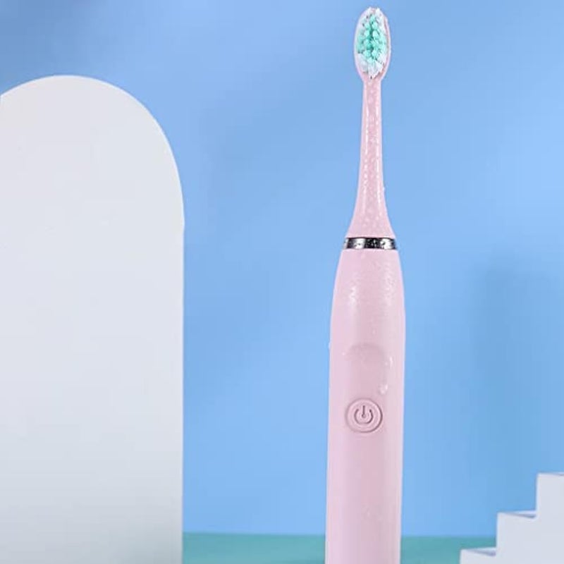 Electric Toothbrush AA Battery Powered Toothbrush With 5 Care Modes With 3 Brushes Replacement Heads Set - Image 5