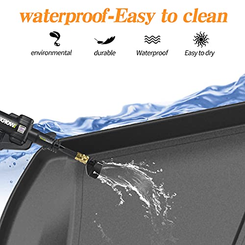 Elsetyler Cargo Liner for Dodge Charger/Chrysler 300 - Black TPO All Weather Heavy Duty Waterproof Rear Cargo Tray Trunk Floor Mat Protector Compatible with 2011-2023 Dodge Charger/Chrysler 300 - Image 3