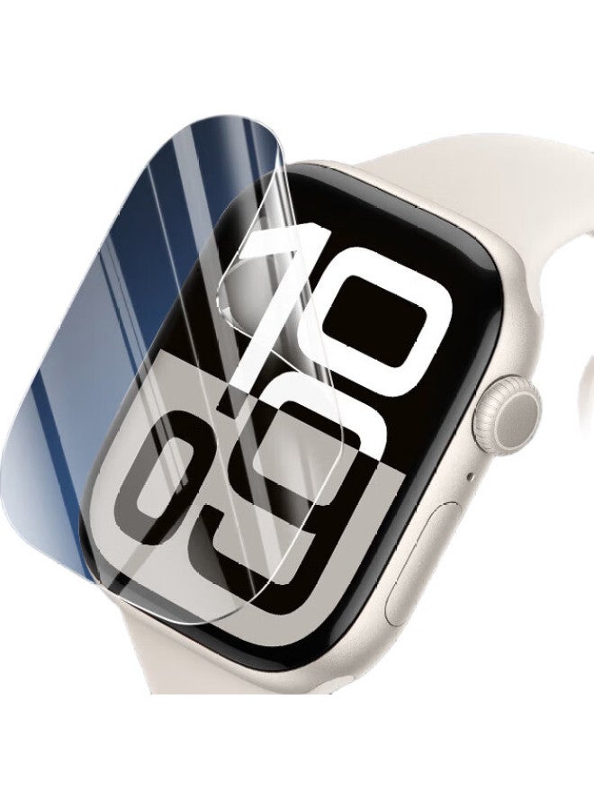 BHO [3-Pack] Apple Watch Series 10 Screen Protector 46Mm Full Coverage Automatic Positioning Anti-Fingerprint Touch Sensitive - Image 3