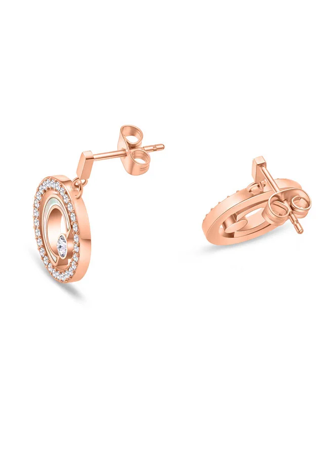 CERRUTI 1881 Marque Pink Chic and Stylish Women's Earrings
