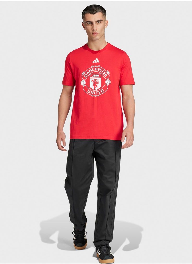 Adidas Manchester United Dna Graphic T-Shirt  - Image 5