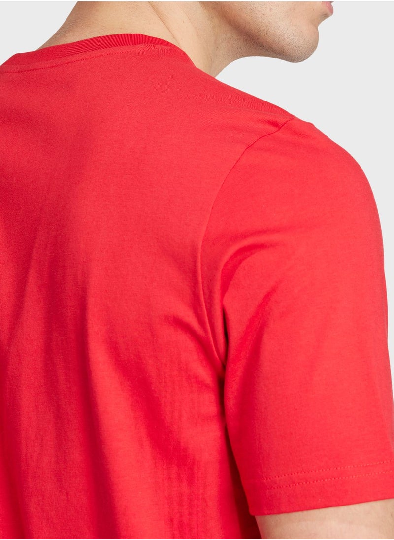 Adidas Manchester United Dna Graphic T-Shirt  - Image 4