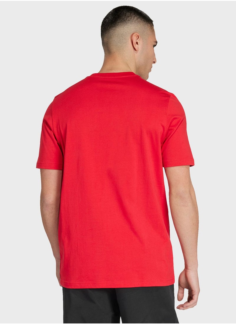Adidas Manchester United Dna Graphic T-Shirt  - Image 2