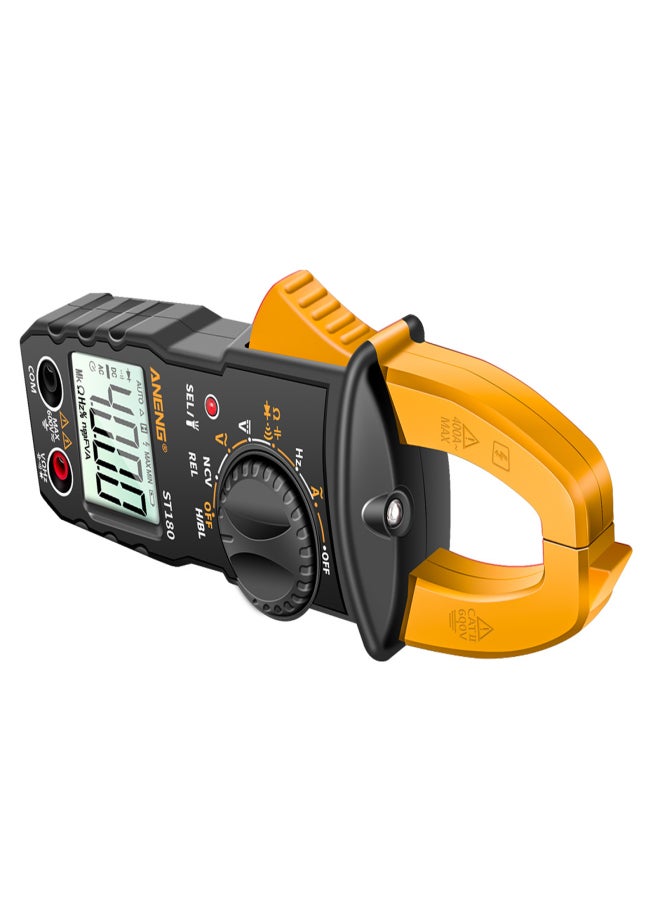 ANENG ST180 4000 Counts Digital Clamp Meter Multimeter Clamp Multimeter Voltmeter Ammeter AC DC Voltage AC Current Meter NCV Tester Universal Meter Tester Current Clamp Tester -30~1000℃ Temperature Resistance Capacitance Frequency Diode Measurement - Image 4