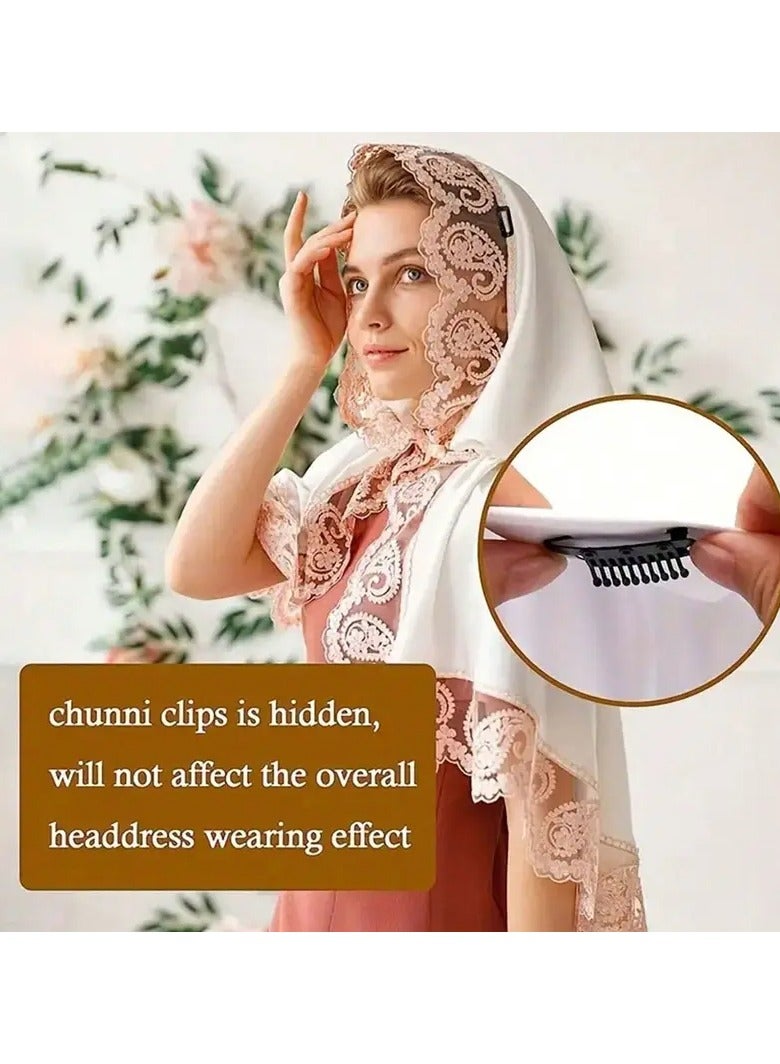 Rozino Alloy Hair Clips Set, Bohemian Minimalist Style, Oblong Shape, Solid Color, Hair Accessories for Hats, Veils, Scarves, Wigs - Versatile Hair Grips 5 PCS - Image 4