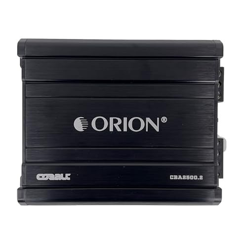 Orion Cobalt Series CBA2500.2 High Efficiency 2-Channel Class A/B Amplifier for Car Audio Stereo - 2500W High Output, 2/4 Ohm Stable, Adjustable Low/High Pass, Bass Boost, MOSFET Power Supply. - Image 2
