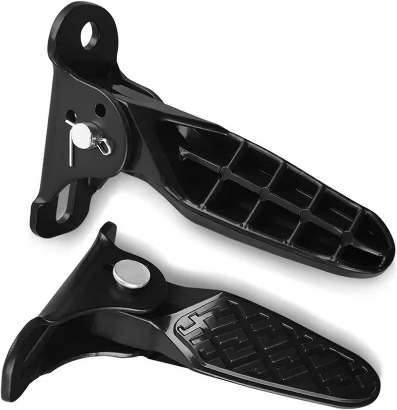 Ebike pegs 2 Pairs Of Foldable Electric Car Footrests, Rear Foot Pump, Motorcycle Seat Cushion, Modified Vehicle Footrests - Image 1
