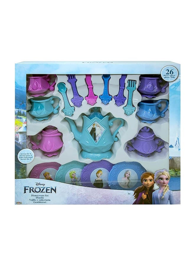 Disney طقم أدوات تناول الطعام من ديزني فروزن 2 (26 قطعة) - Image 2