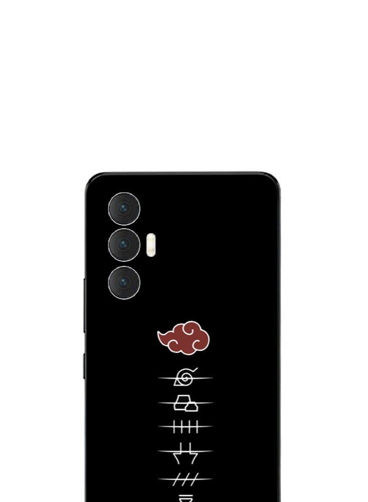 Service Zone Protective Printed Mobile Back Cover Akatsuki For Tecno Spark 8P - Image 2
