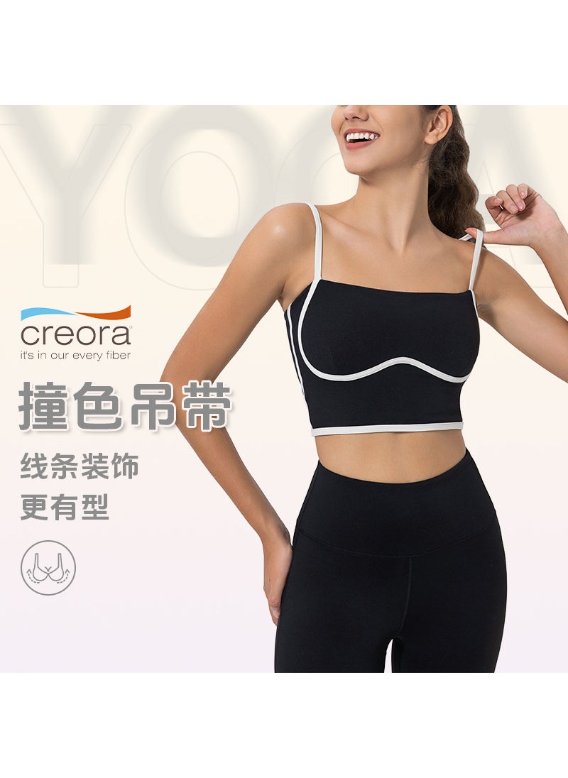 Generic - Alo Colorblock Strappy Yoga Sports Bra Top mint green - Image 1