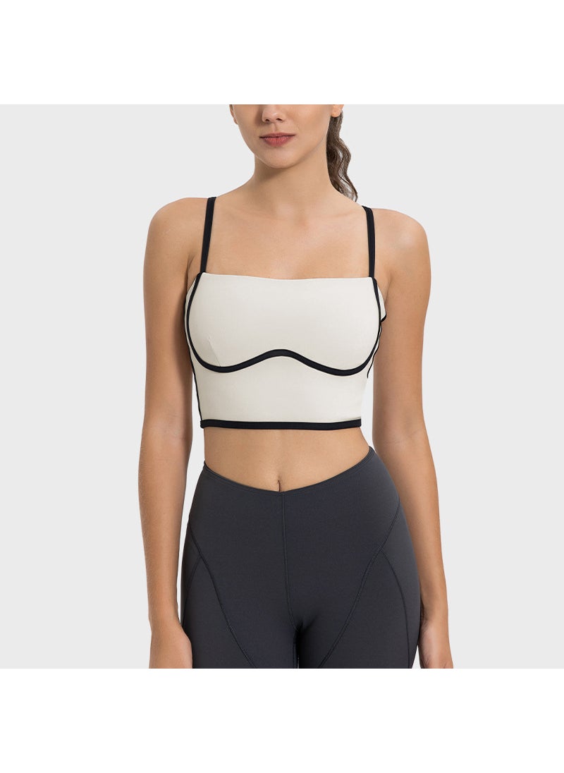 Generic - Alo Colorblock Strappy Yoga Sports Bra Top mint green - Image 1
