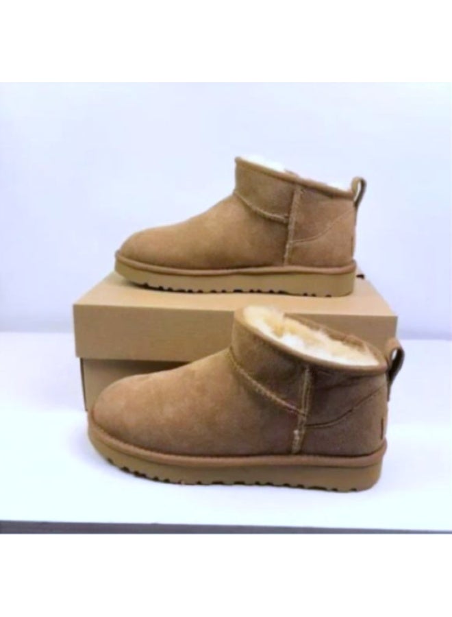 UGG Women’s Classic Ultra Mini Boots Chestnut - Brown - Image 1