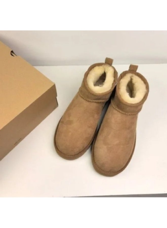 UGG Women’s Classic Ultra Mini Boots Chestnut - Brown - Image 2