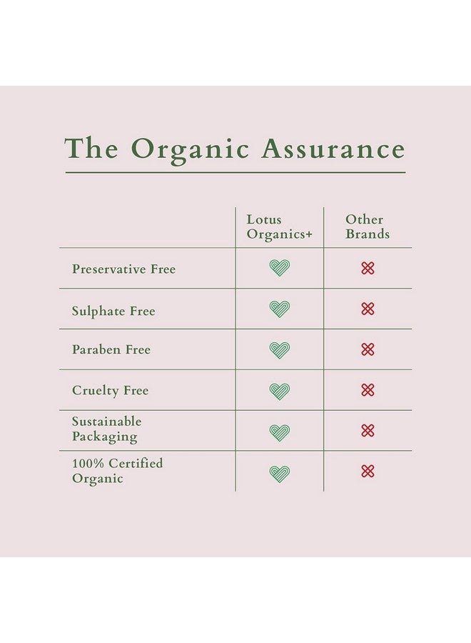 Lotus Organics+ Precious Brightening Toning Essence | 100% Organic White Peony | Sulphate & Paraben Free Face Toner | All Skin Types | 50Ml  - Image 3