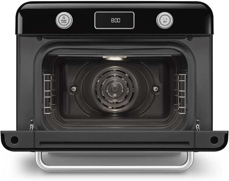 Smeg 50’s Style Countertop Combi Steam Oven - Black, Multi-Function Cooking with 33 Built-In Recipes 30 L 1800 W COF01BLUK black - Image 3