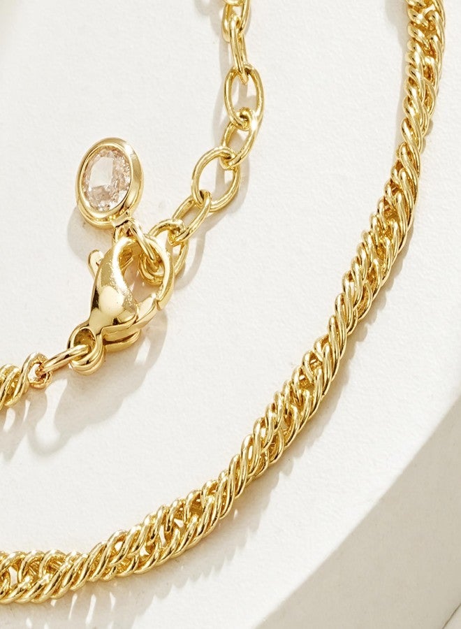 BENEIGE Gold Bracelets for Women,14k Gold Paperclip Bracelets Binding Bracelet, Adjustable Bracelets for Women Dainty Handmade Link Bracelet Jewelry for Women - Image 5