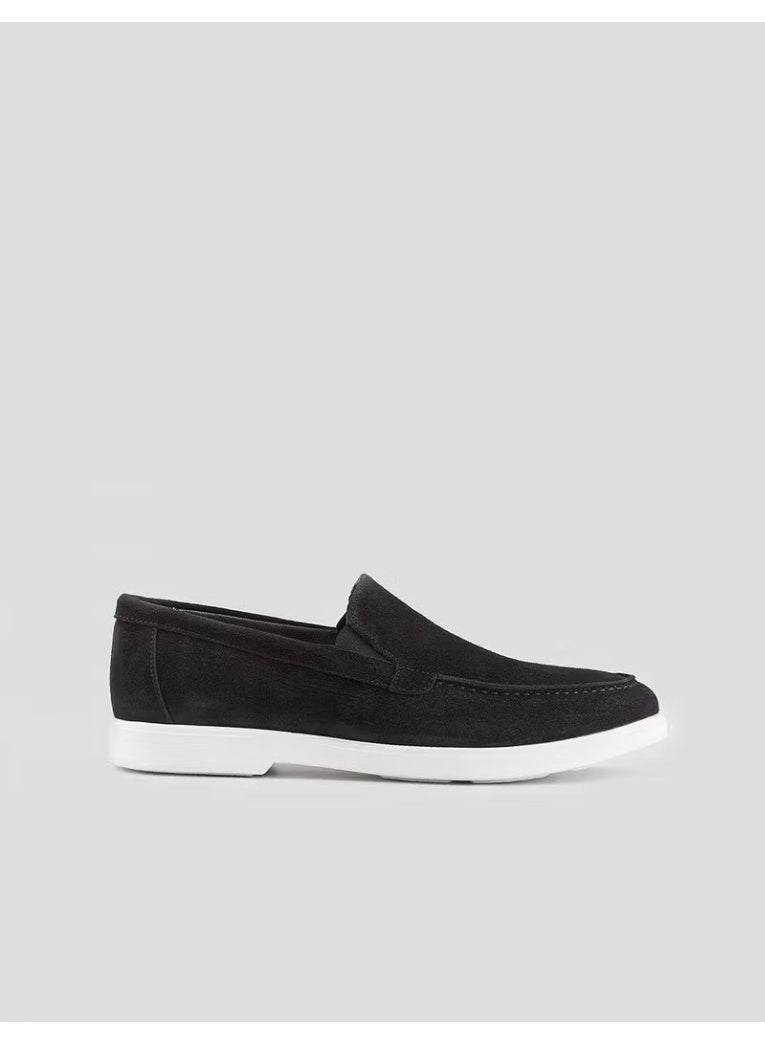 Cabani Leather Black Suede Men's Casual Shoes - Image 4