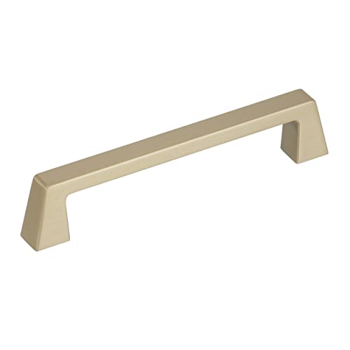 Amerock Cabinet Pull Golden Champagne 5116 inch 128 mm Center to Center Blackrock 1 Pack Drawer Pull Drawer Handle Cabinet Hardware