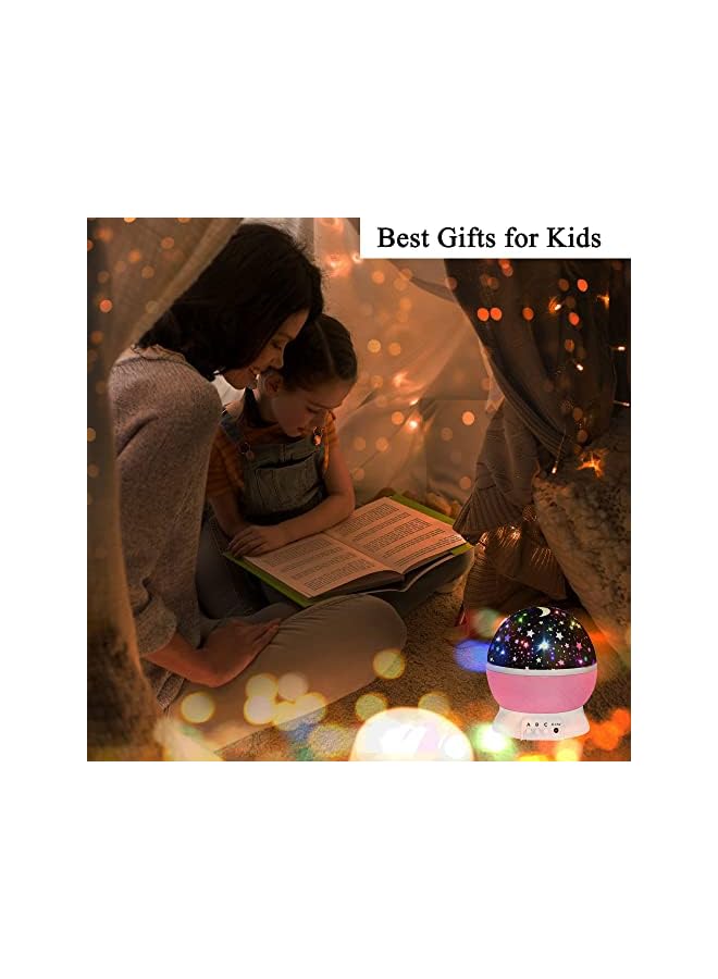 The Bros ألعاب للفتيات من 1-10 سنوات، جهاز عرض النجوم للأطفال من 2-9 سنوات هدايا للفتيات من 3-8 سنوات هدايا عيد الميلاد للأولاد من 4-7 سنوات ألعاب حسية هدايا عيد الميلاد للأطفال، - Image 4