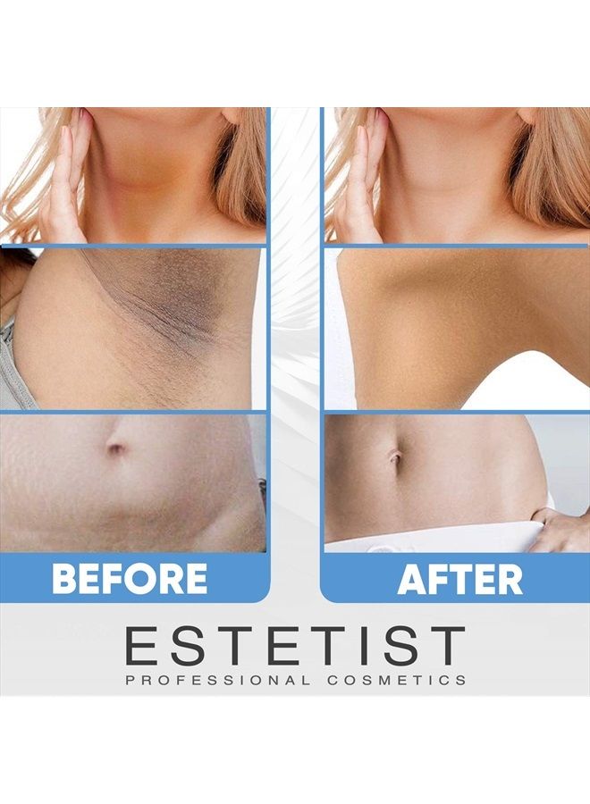 Estetist Skin Brightener Gel for Body Face Neck Armpit Knees Elbows Underarms Bikini and Sensitive Areas Dark Spot Remover Cream Anti-Aging Skin Lightening Corrector for Women and Men All-Natural Ingredients - Image 4