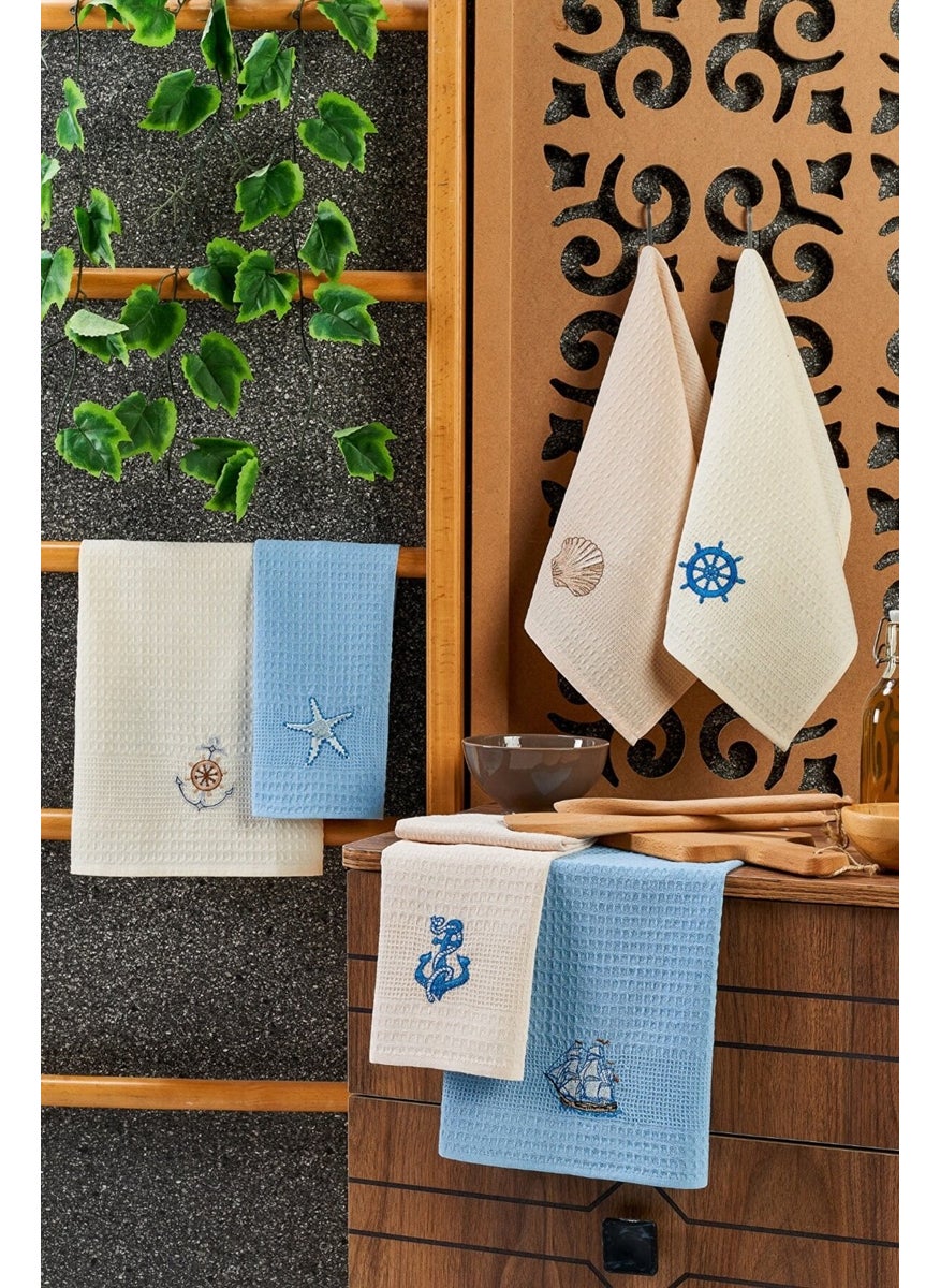 Casnack 6-Piece Tea Towel Alaçatı Set 40 x 60 cm  - Image 1