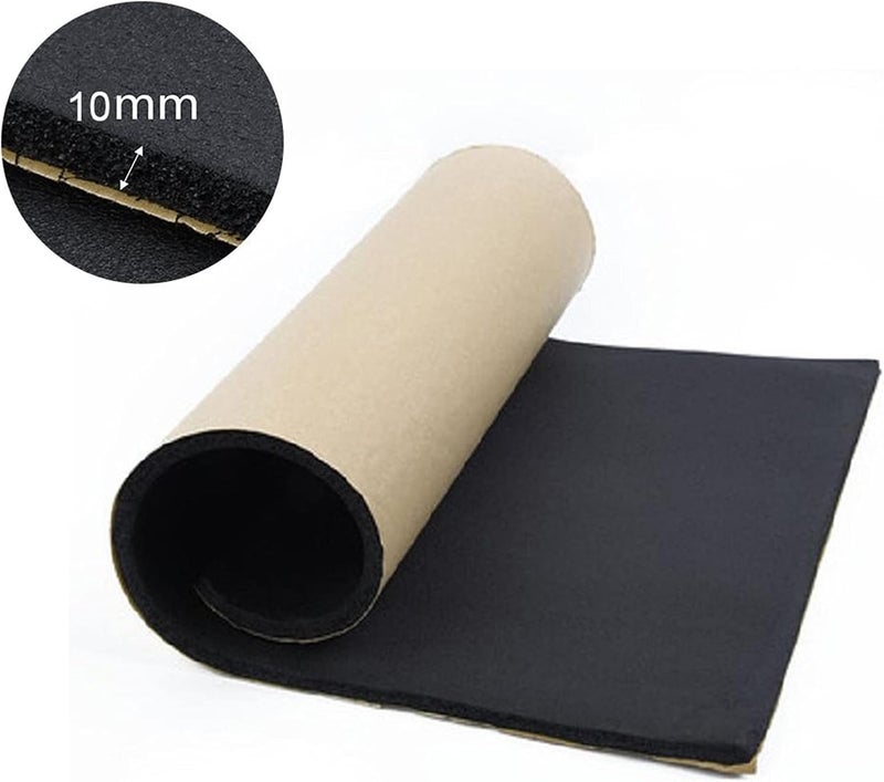 Heat Shield Automotive 3/6/10mmx200cmx50cm Car Sound Proofing Deadening Truck Anti-Noise Insulation Cotton Heat Closed Cell Foam(Blue) - Image 2