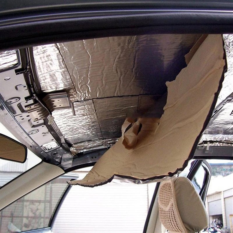 Heat Shield Automotive 3/6/10mmx200cmx50cm Car Sound Proofing Deadening Truck Anti-Noise Insulation Cotton Heat Closed Cell Foam(Blue) - Image 5