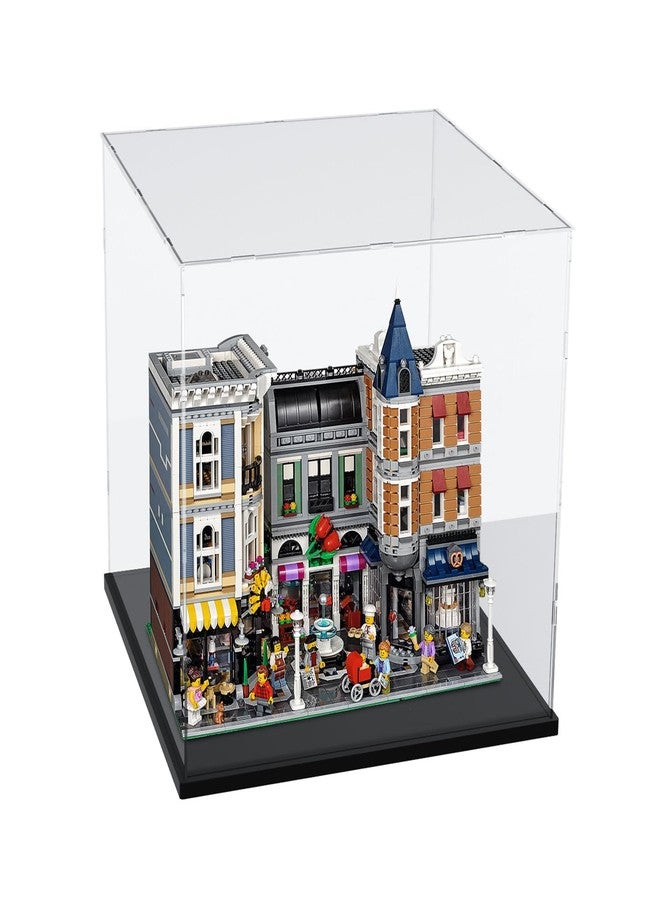 Nynelly Large Acrylic Display Case for Collectibles,Clear Acrylic Display Box for Lego 21318 Tree House, Assemble Countertop Dustproof Showcase with Base,17.7x17.7x17.5 inch - Image 3