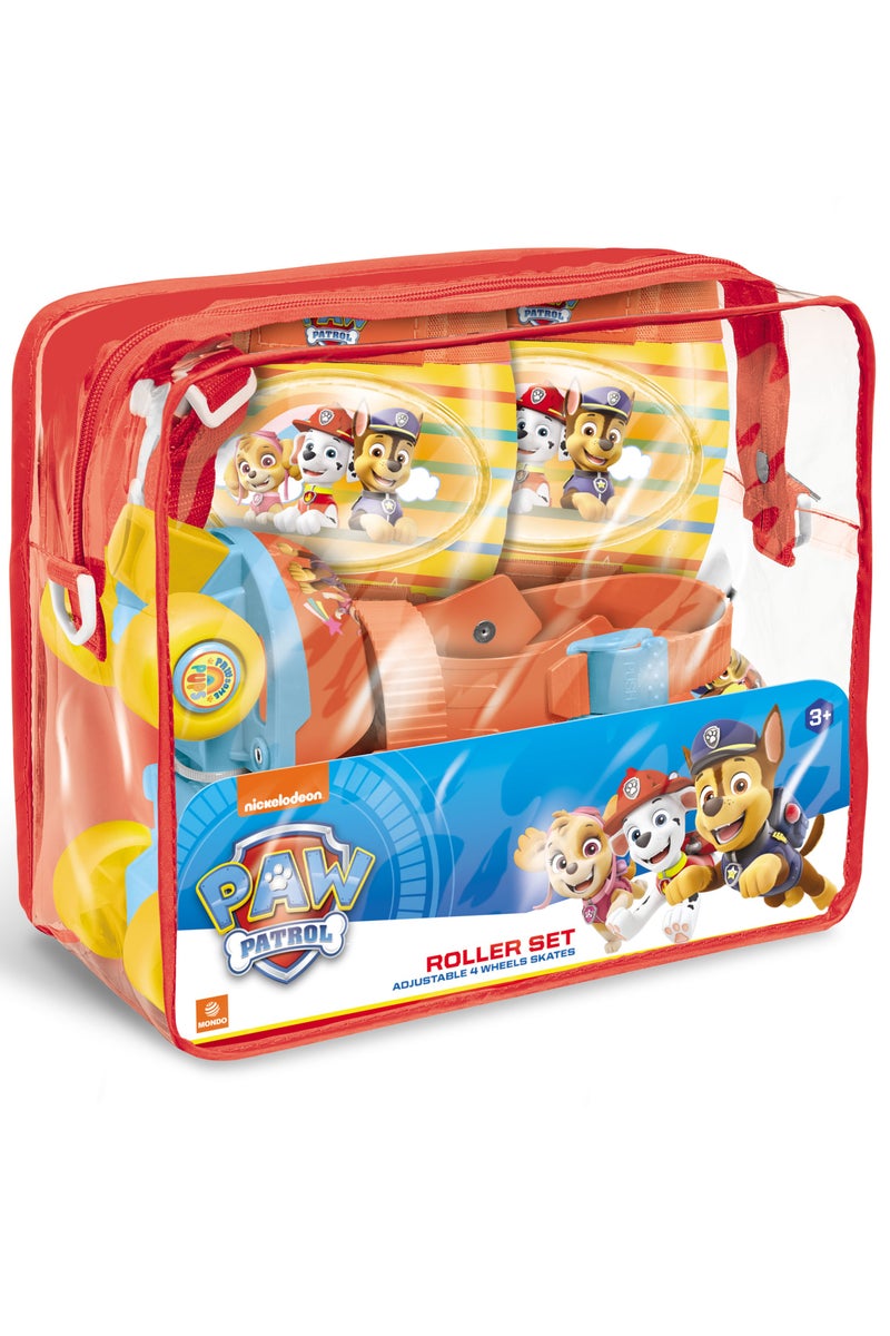 Mondo 4-wheeled Paw Patrol Roller Skates Set with Safety Pads, Adjustable Fit to Size 22-29 | Skater | Skates for Kids | Outdoor Adventure - Image 2