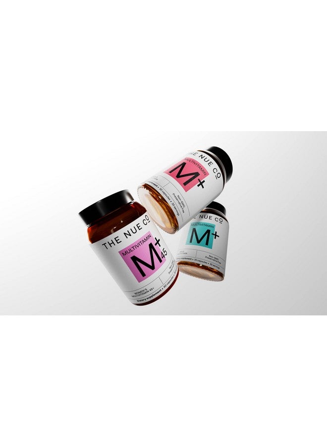 the nue co Multi Vitamin 45+ Supports Energy Immunity Focus Nongmo Vegan Gluten Free Sugar Free 60 Capsules - Image 4