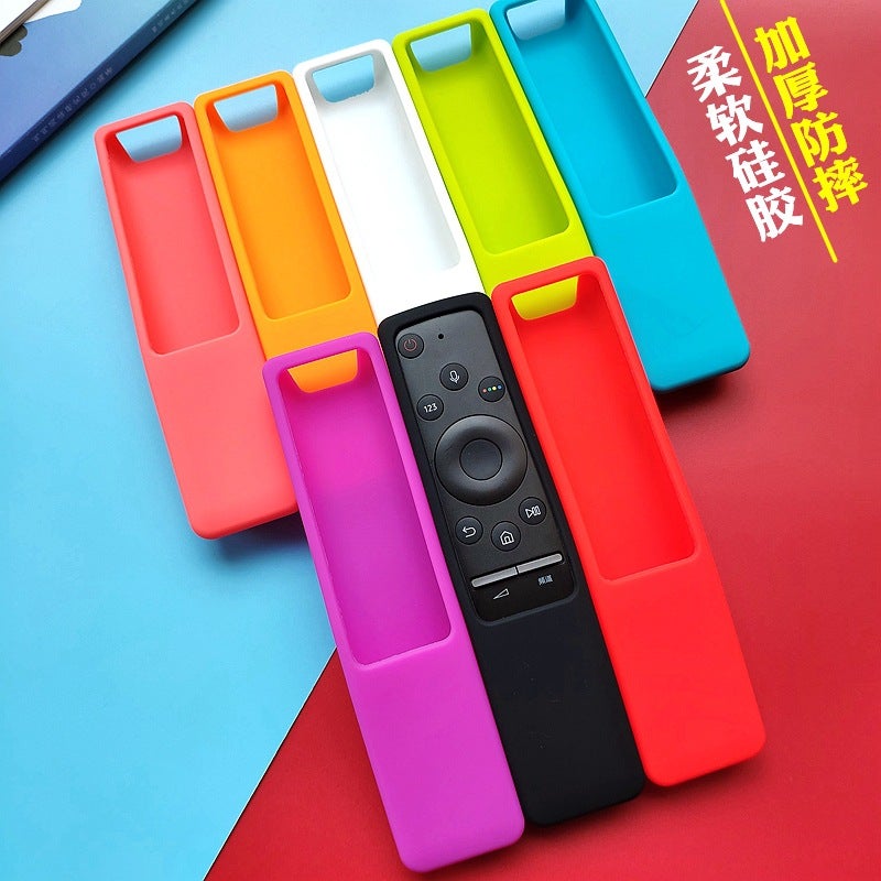 For Samsung Tv Remote Control Protective Cover Q70Q60Q80 Remote Control Cover 55/65 Inch Thick Anti-Fall Silicone Cover - Image 2