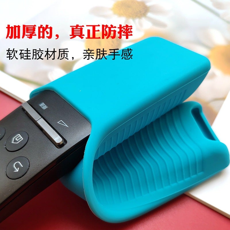 For Samsung Tv Remote Control Protective Cover Q70Q60Q80 Remote Control Cover 55/65 Inch Thick Anti-Fall Silicone Cover - Image 4