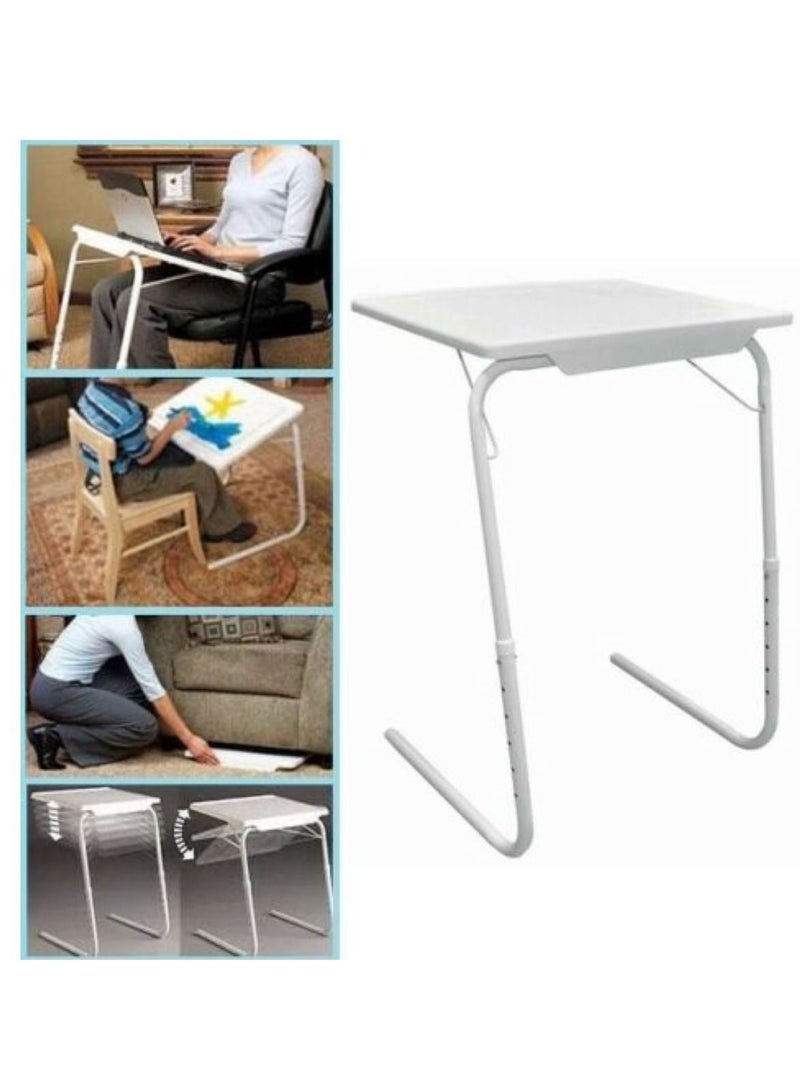 Multipurpose Strong Table Mate For Laptop Study Dinner Fordable And Adjustable Desk Table