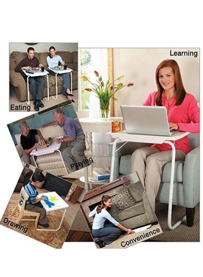 Multipurpose Strong Table Mate For Laptop Study Dinner Fordable And Adjustable Desk Table